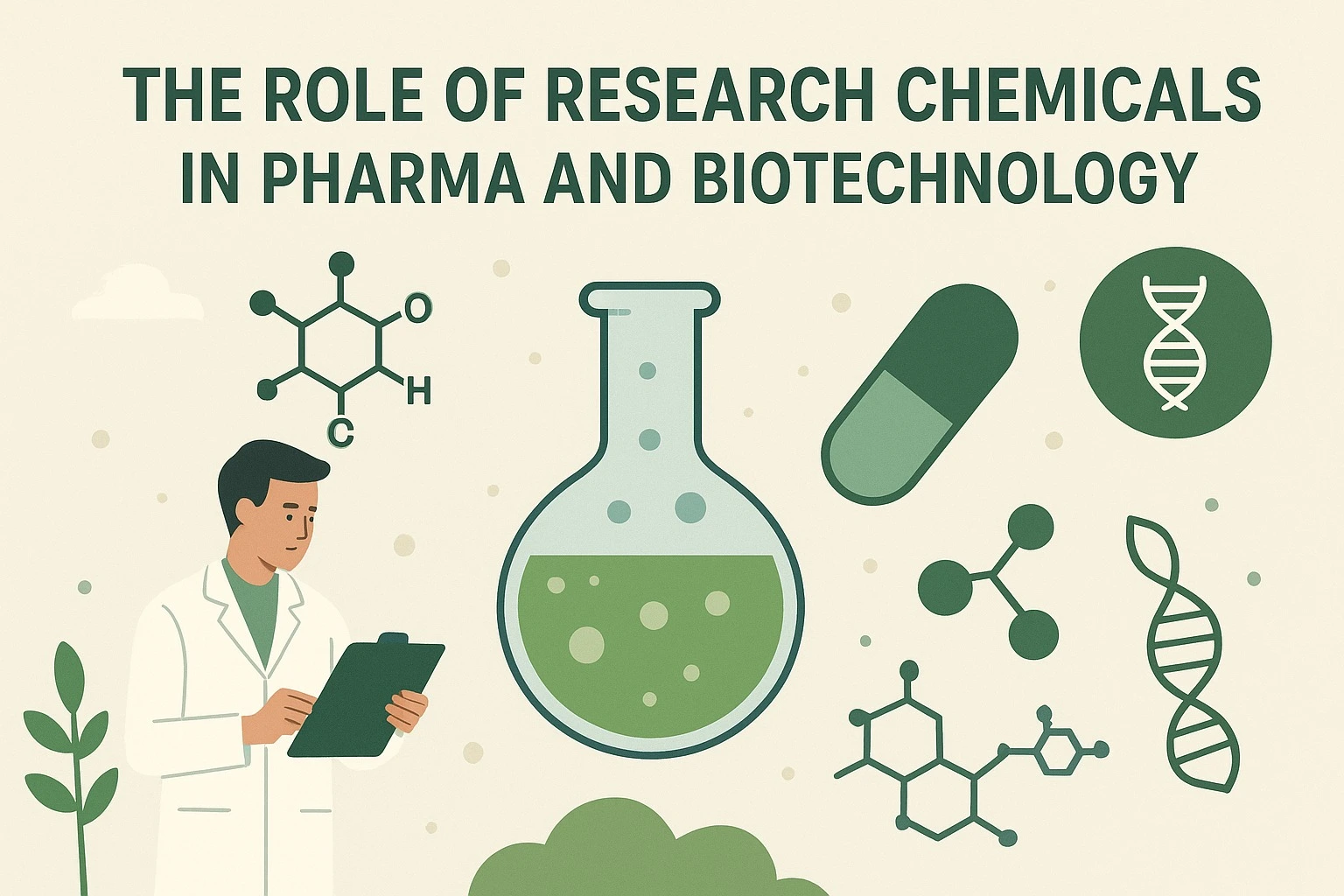 The Role of Research Chemicals in Pharma and Biotechnology